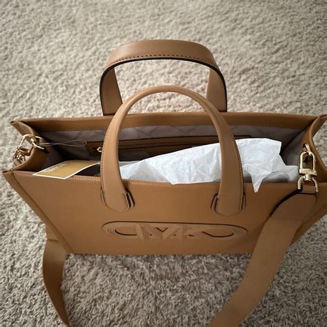 michael kors lillie bag|michael kors carryall pale peanut.